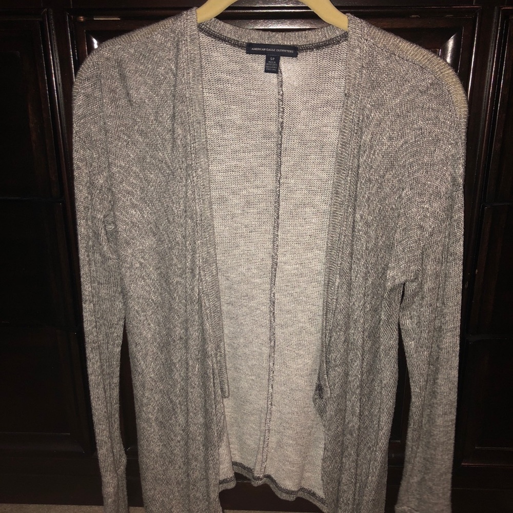 American eagle asymmetrical sweater
